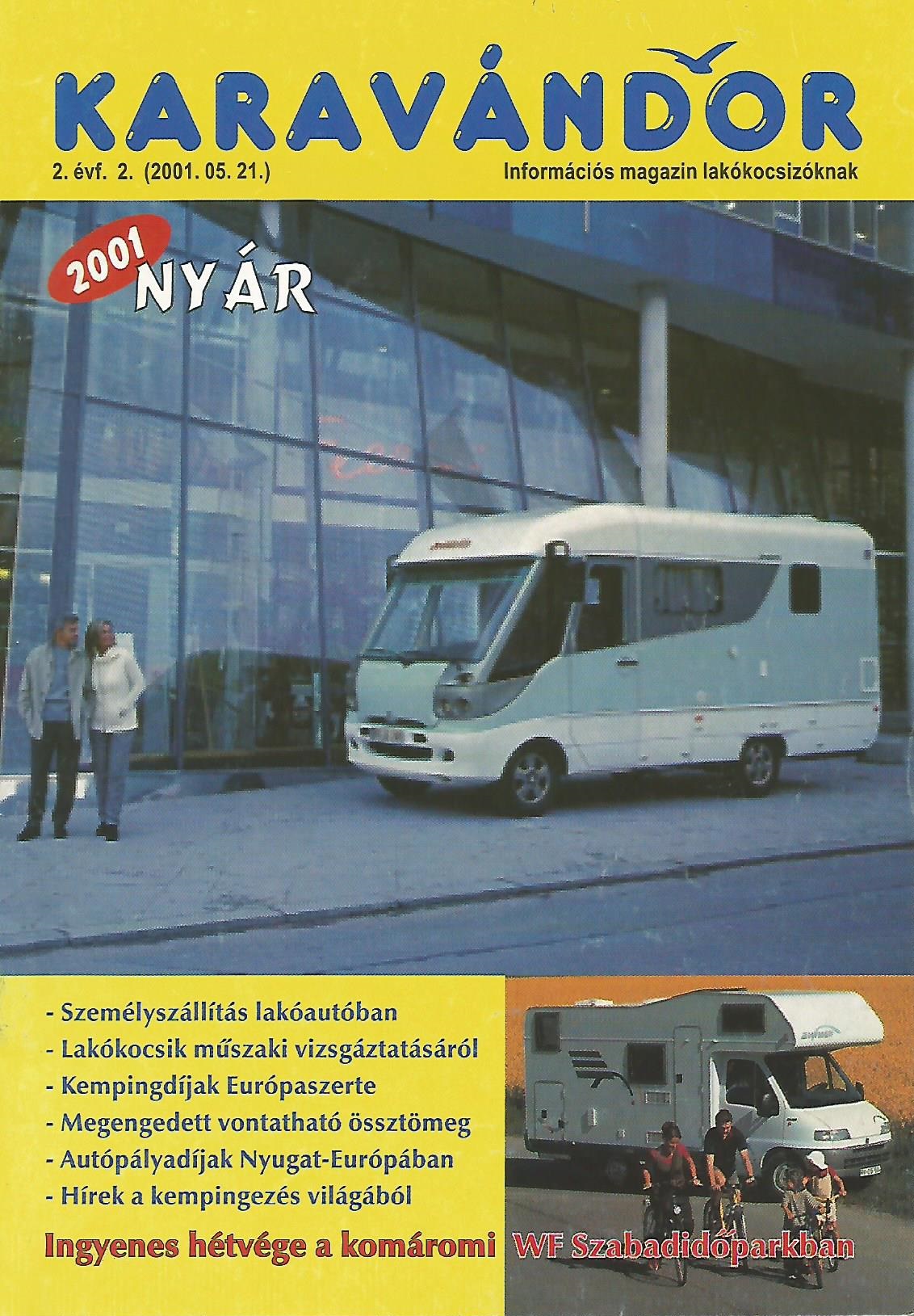 Karavándor Magazin 2001 Nyár