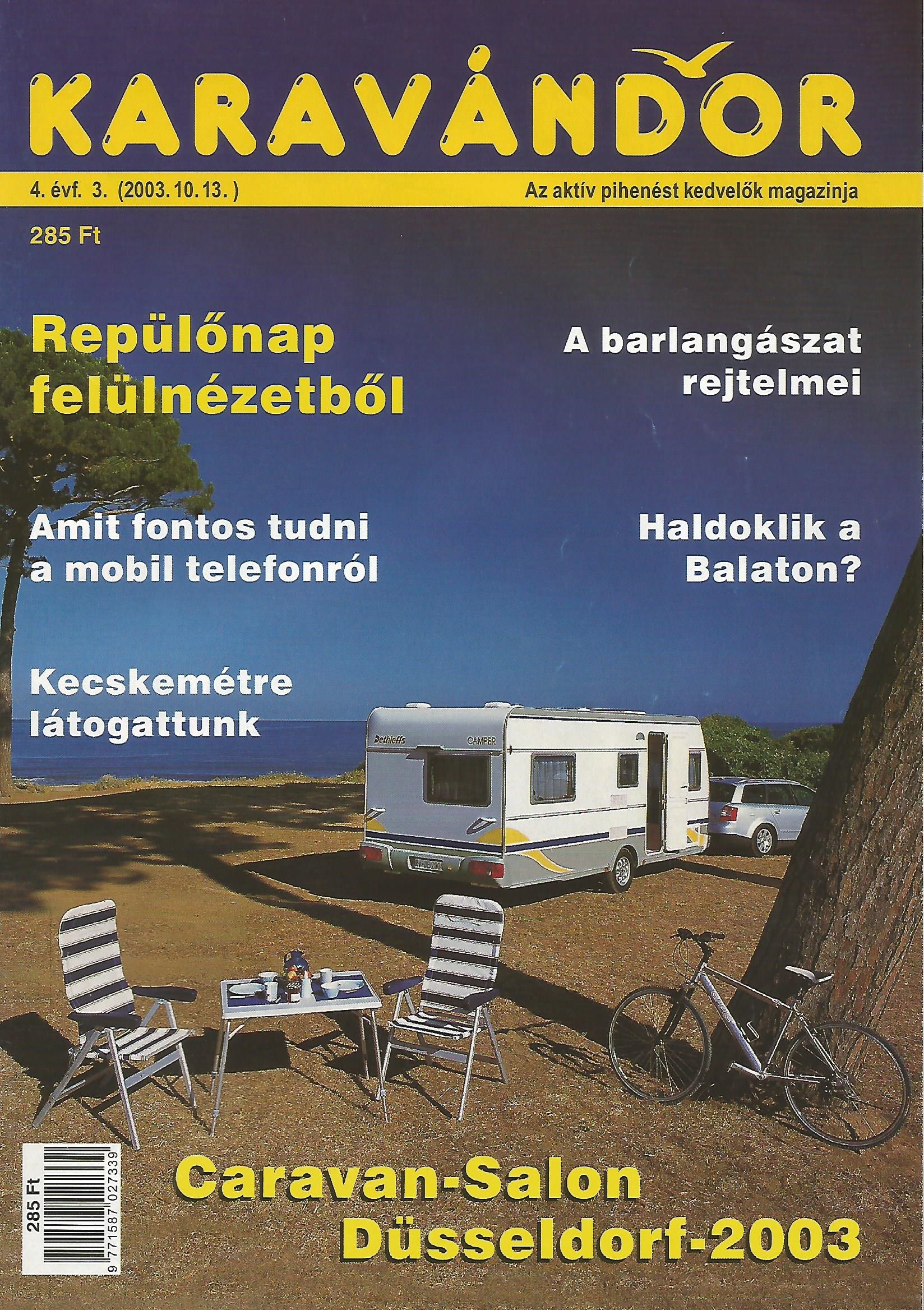 Karavándor Magazin 2003 Ősz