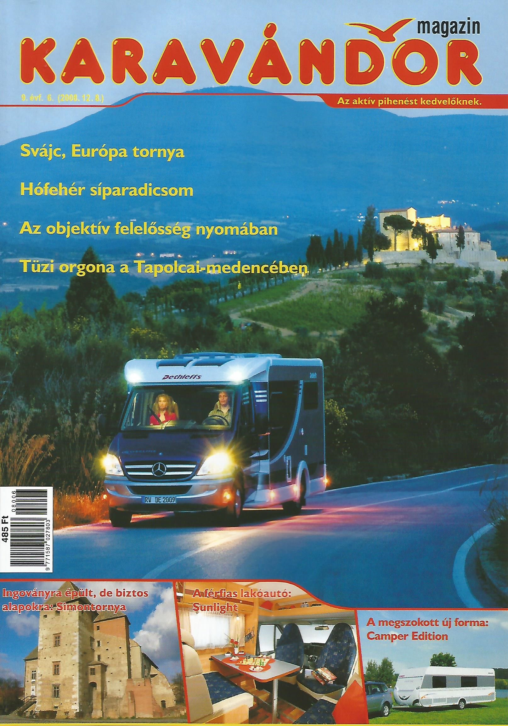 Karavándor magazin 2008/ 6. szám